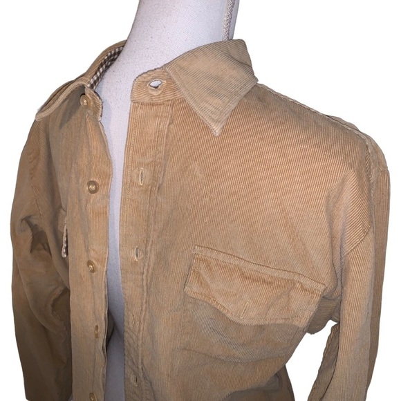 Vintage Woodland Corduroy Shirt, sz M - Picture 3 of 6